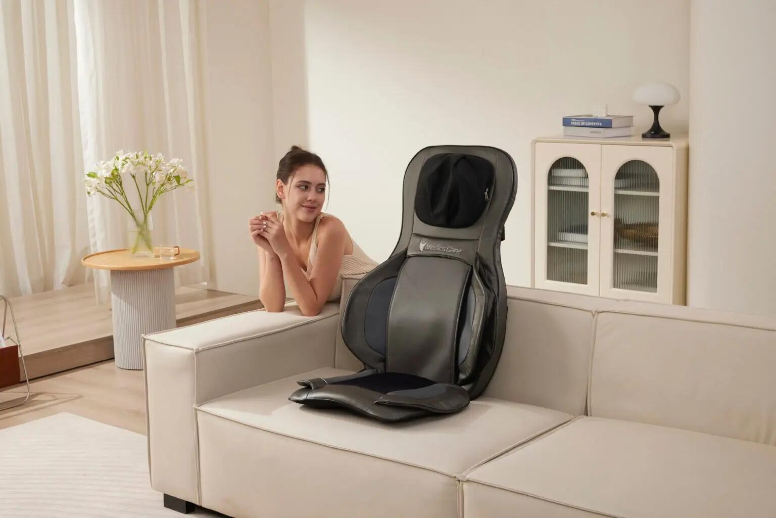 Assento de Massagem Shiatsu Profundo MC-2309A 3/15