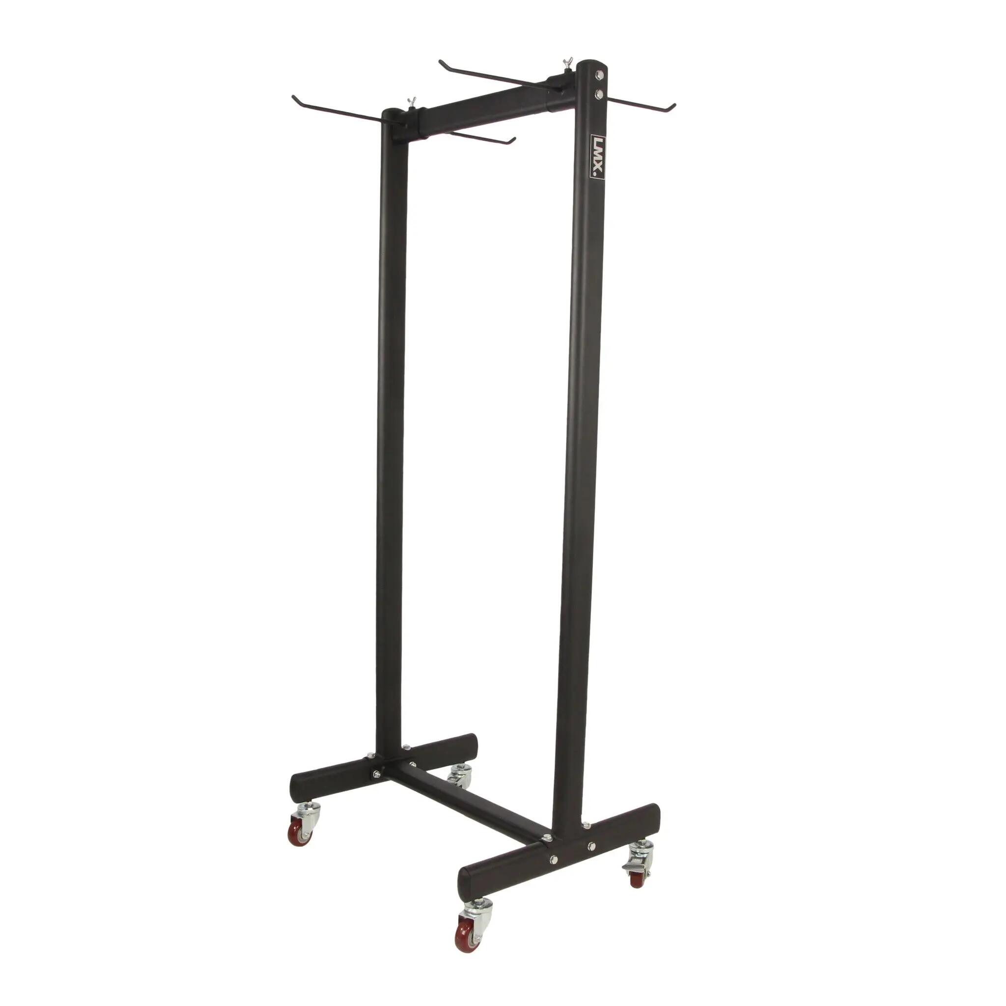 Support de rangement LMX Aerobic Fitnessmat pour 30 tapis - Noir 3/3