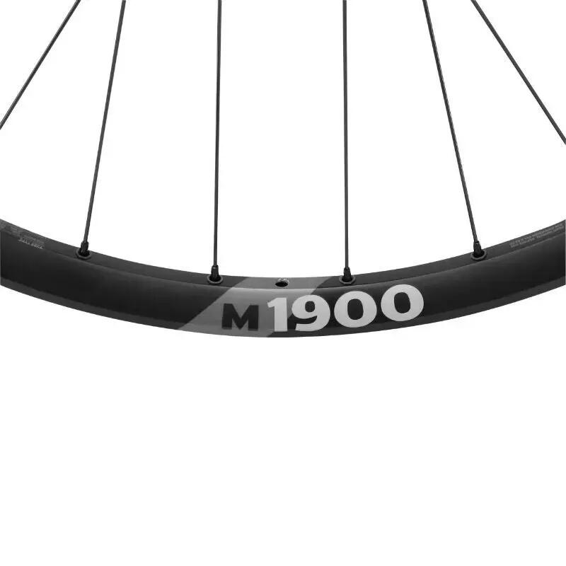 Voorwiel door velg DT Swiss M1900 Boost Tubeless Ready Disc Centerlock 15-110 - 3/4
