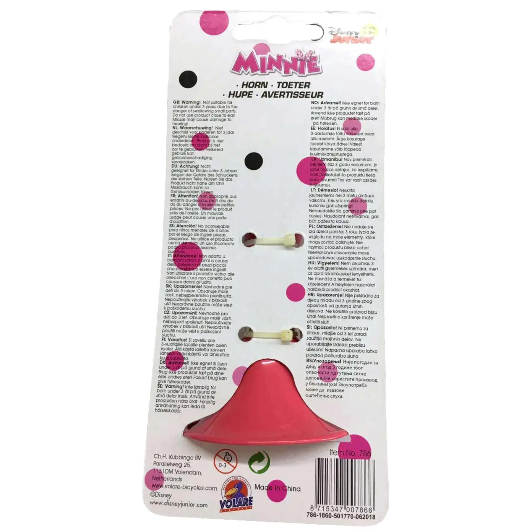 Klaxon niña Disney Minnie 3/4