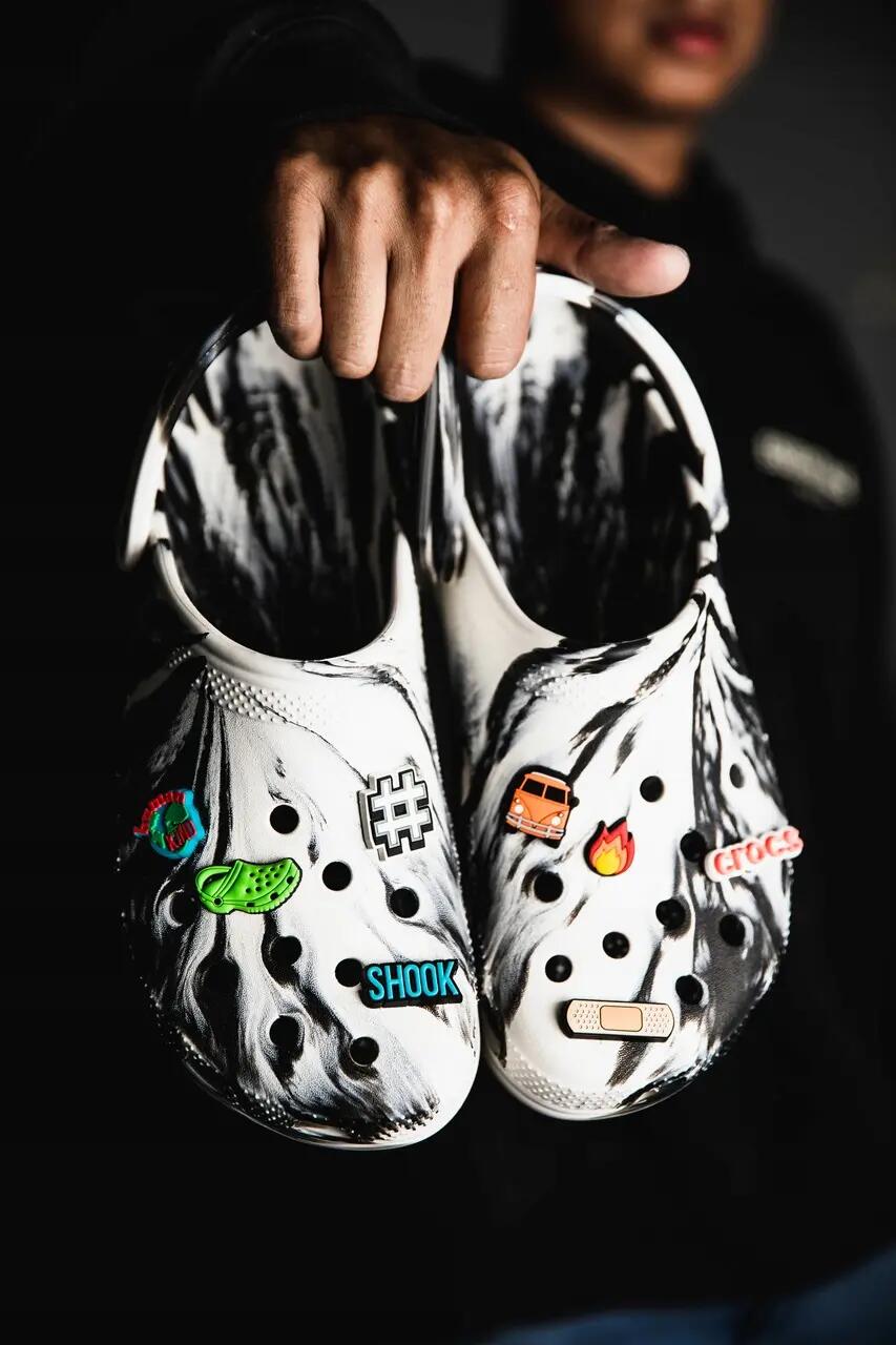 Mules Crocs Classic Pop Animal Clog 11/12