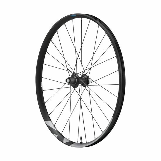 ruota da mountain bike con freno a disco 12V e bloccaggio centrale Shimano Deore