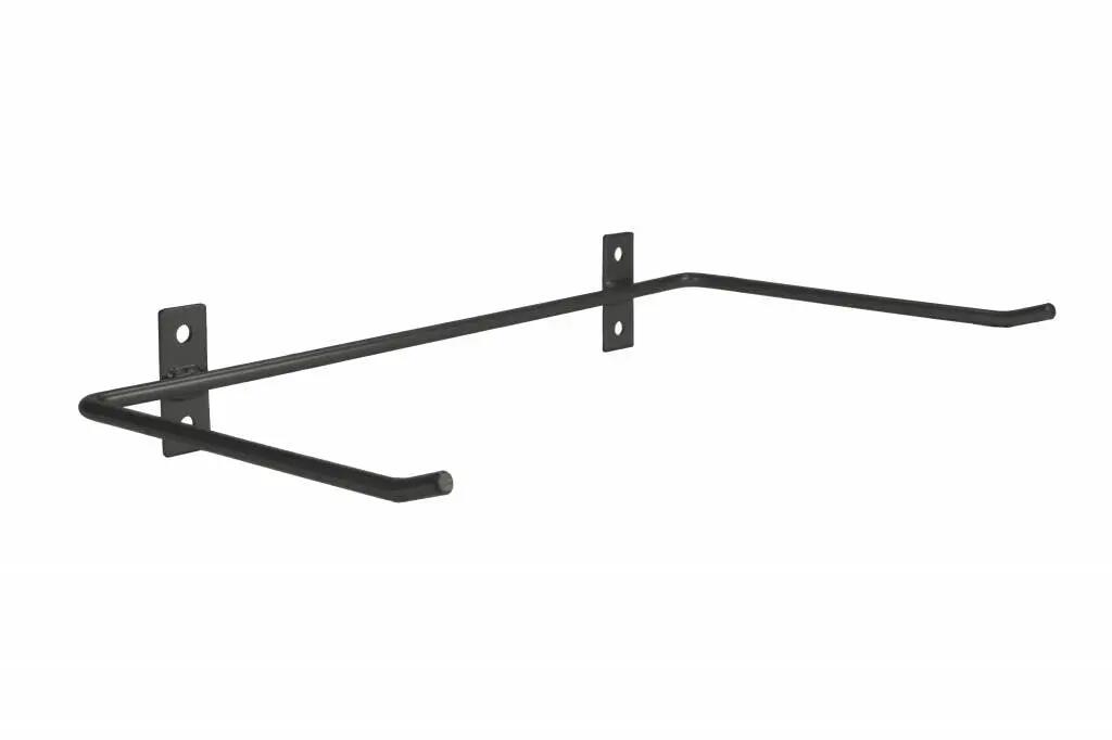 Storage Rack for Fitness Mats and Yoga Mats - Black 1/2