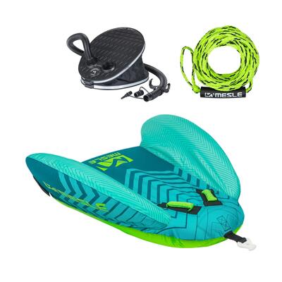 Funtube cruzer 1 persoon met touw en pomp band achter boot & jetski