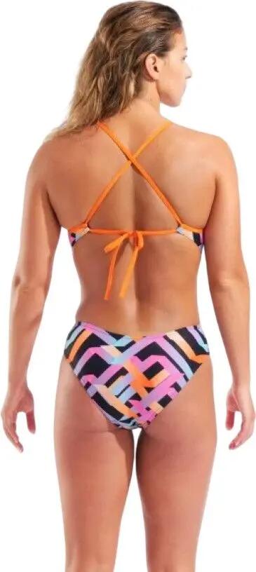 Maillot de Bain Arena Texture Multicolore/Noir Femme 2/8