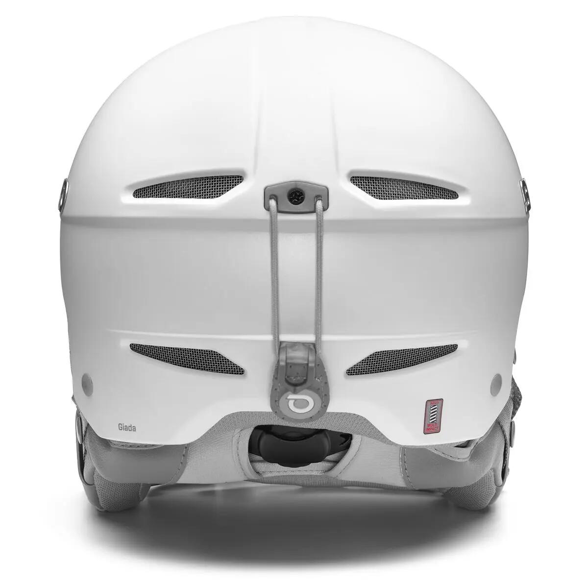 Briko - Giada Epp - Casque de ski - Mat - Blanc - S - (53-55 cm) 3/7