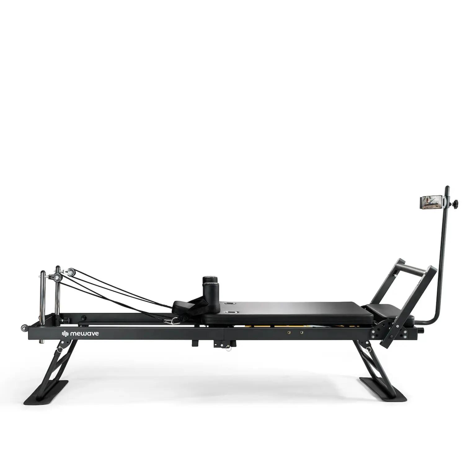 Pilates Reformer Pro – Dobrável – Preto 3/10