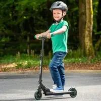 Qplay Honeycomb Patinete Infantil - LED Luminoso - hasta 50 kg - Aluminio - Rojo 3/6