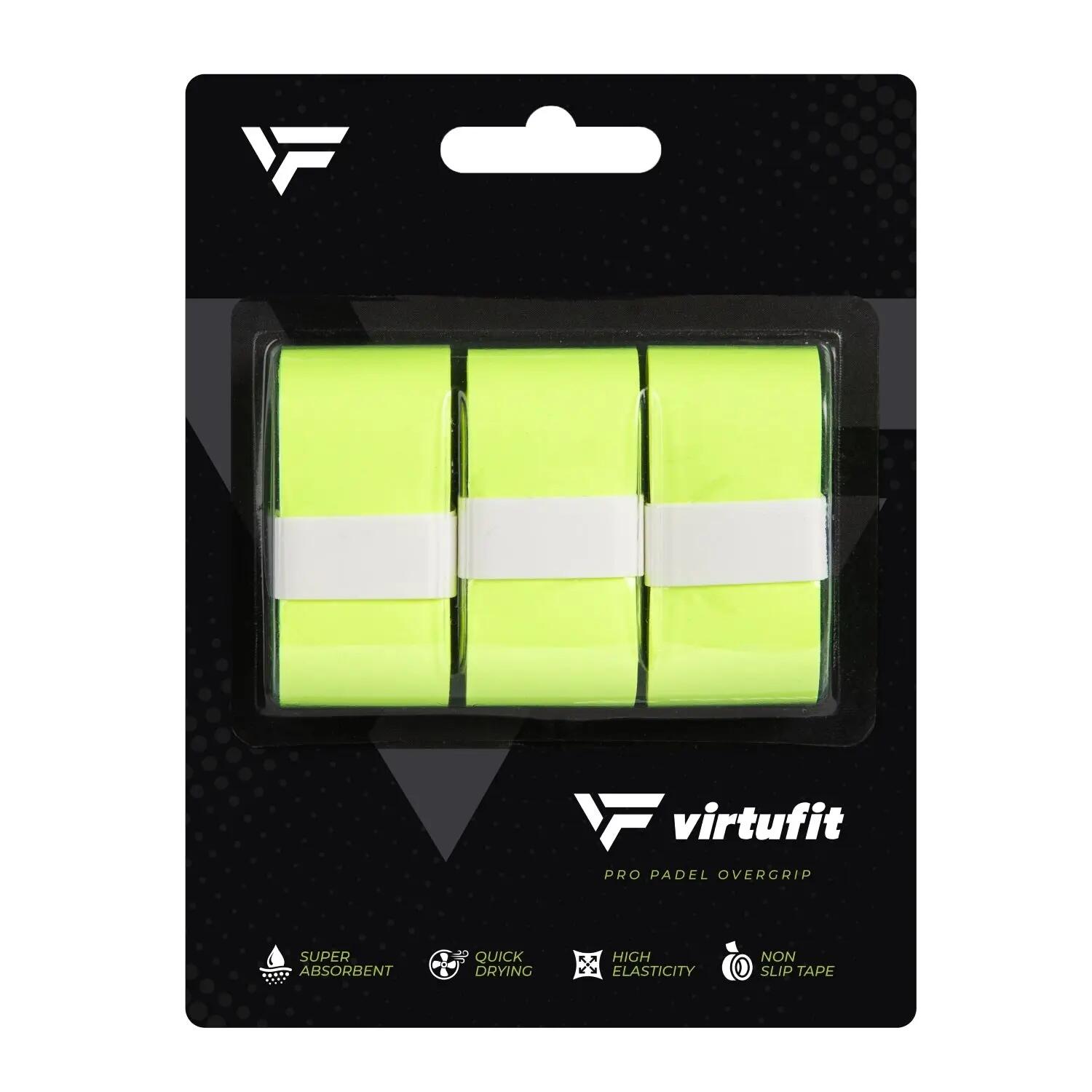 Pro Padel Surgrip - Vert Néon - 9 pièces 5/5