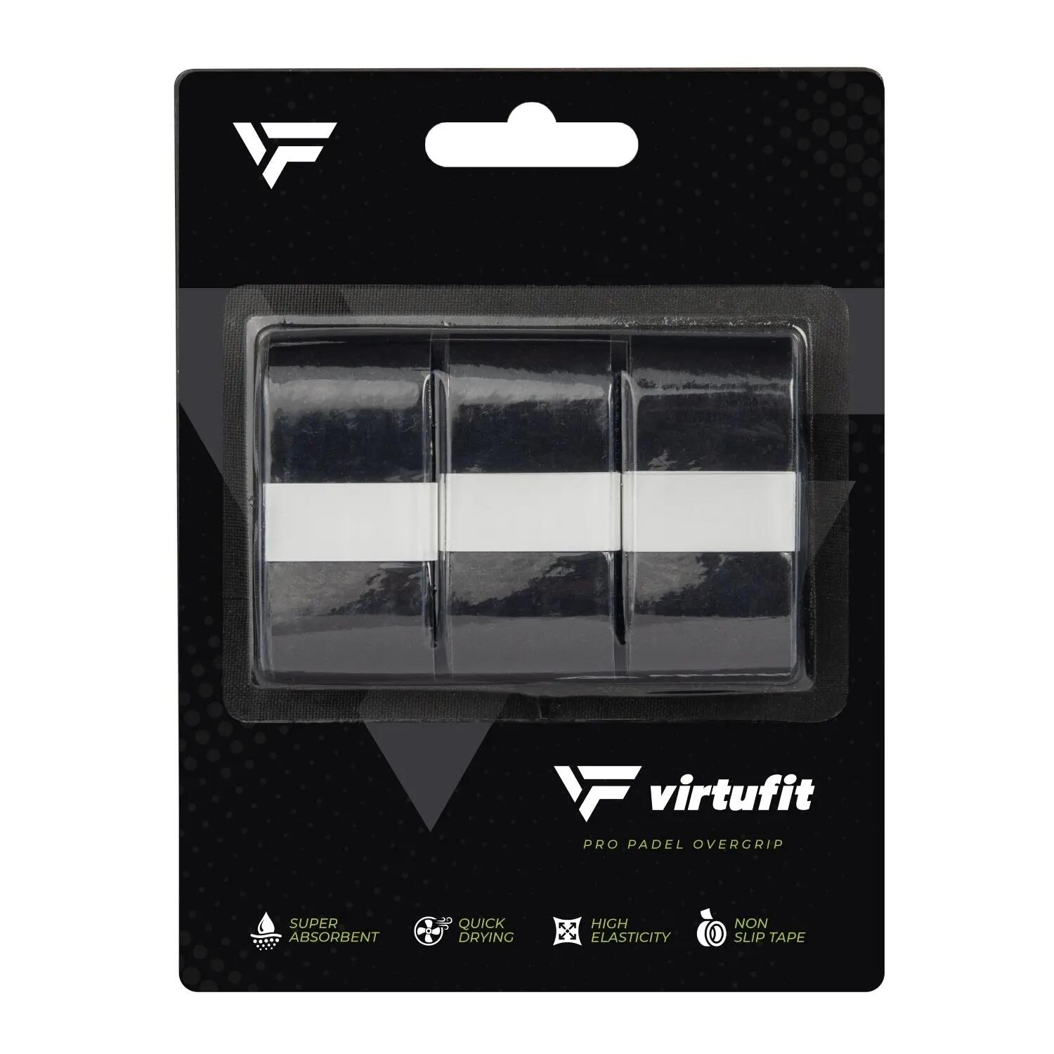 Pro Padel Overgrip - Czarny - 9 sztuk 6/6