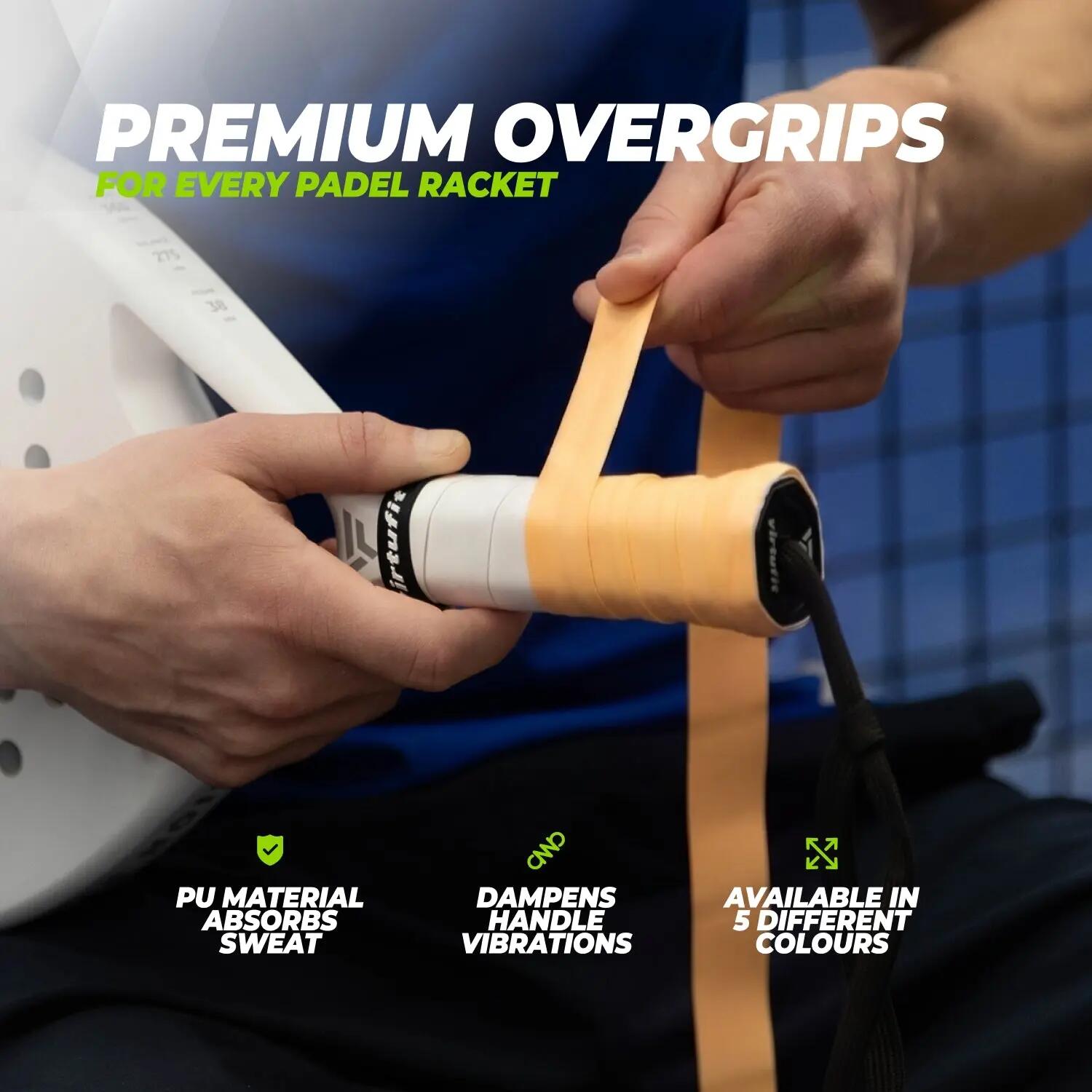 Chwyt Pro Padel – pomarańczowy 2/5