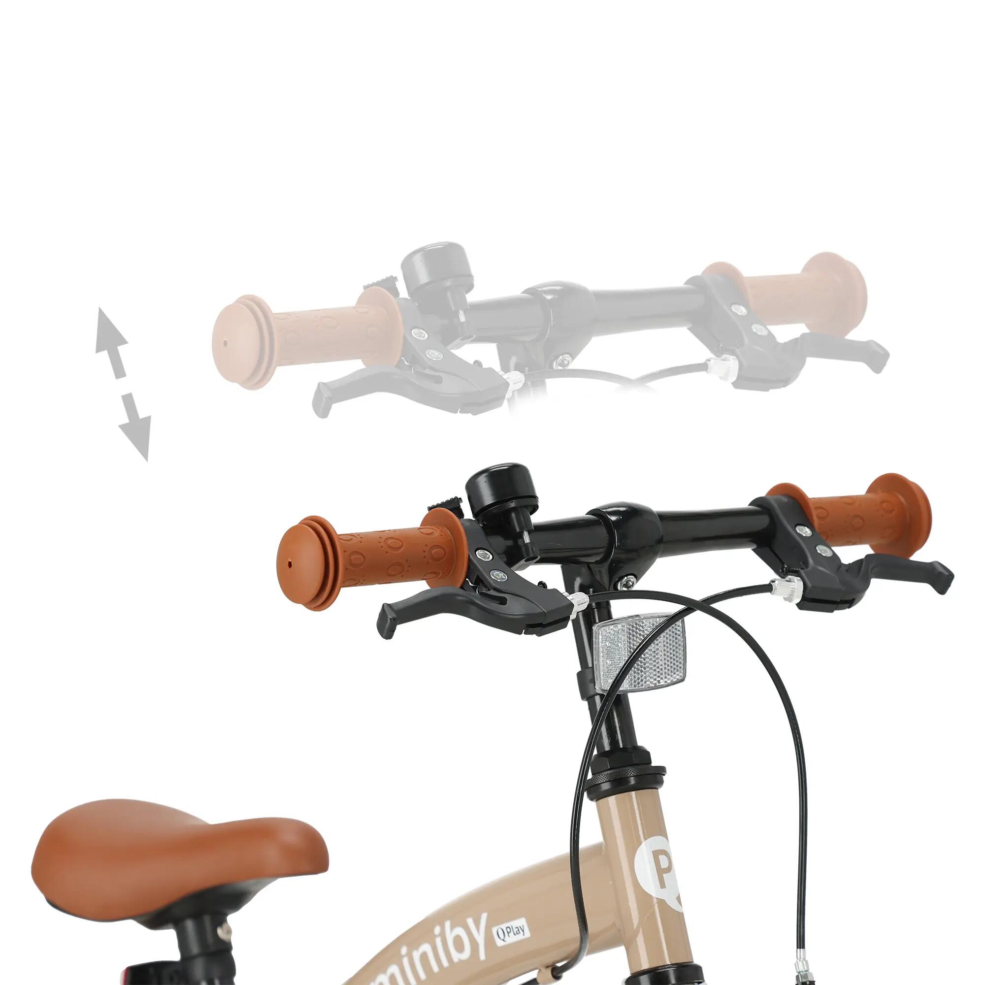Qplay Miniby Bicicleta para crianças 12 polegadas – 3 em 1 – Rosa 5/7