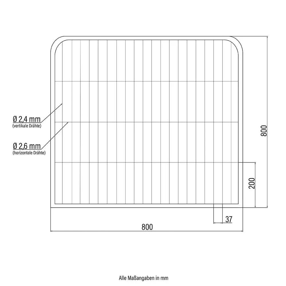 BARKI Puppyren 80 x 80 cm / 16-delig 10/10