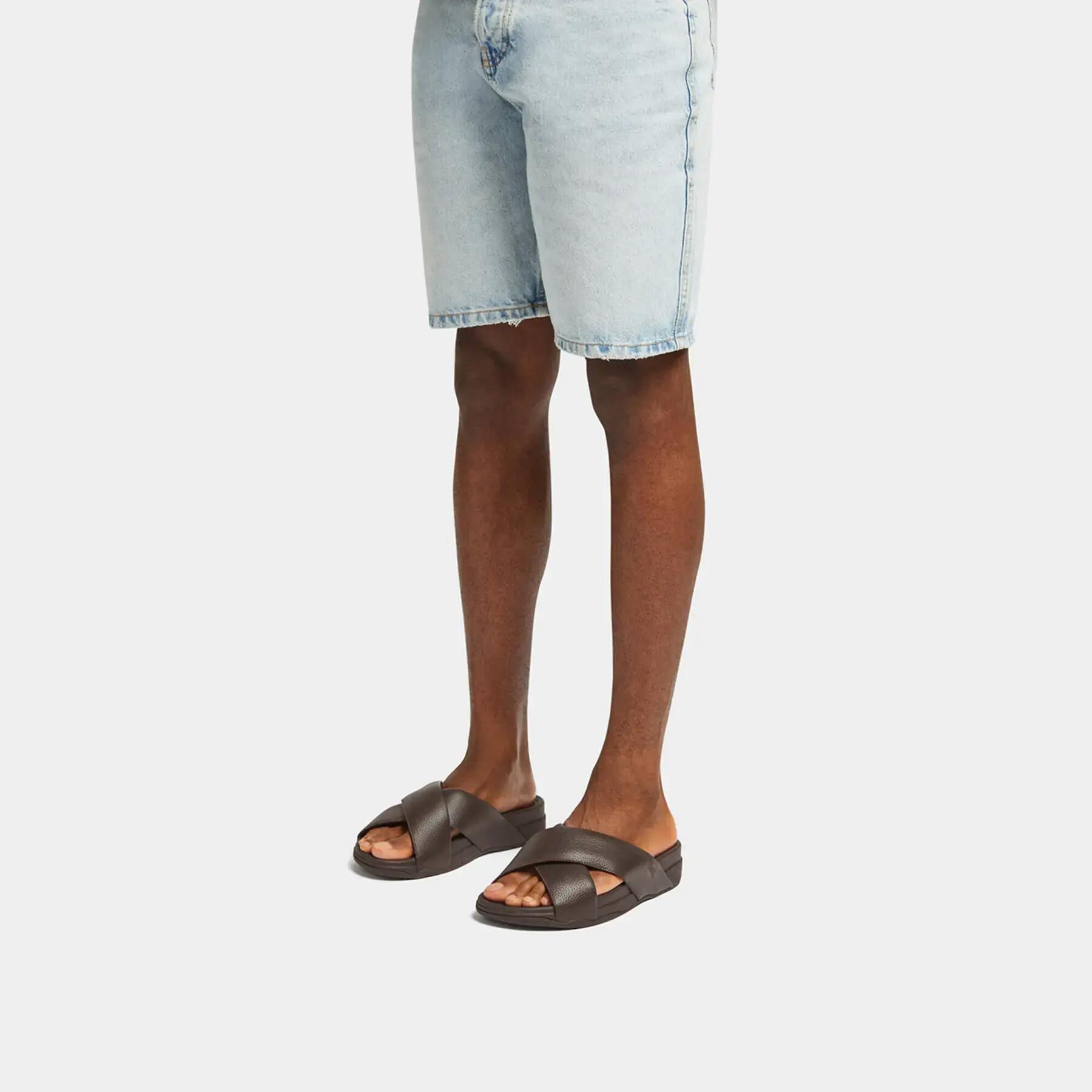Bőr szandál FitFlop Surfer 3/7