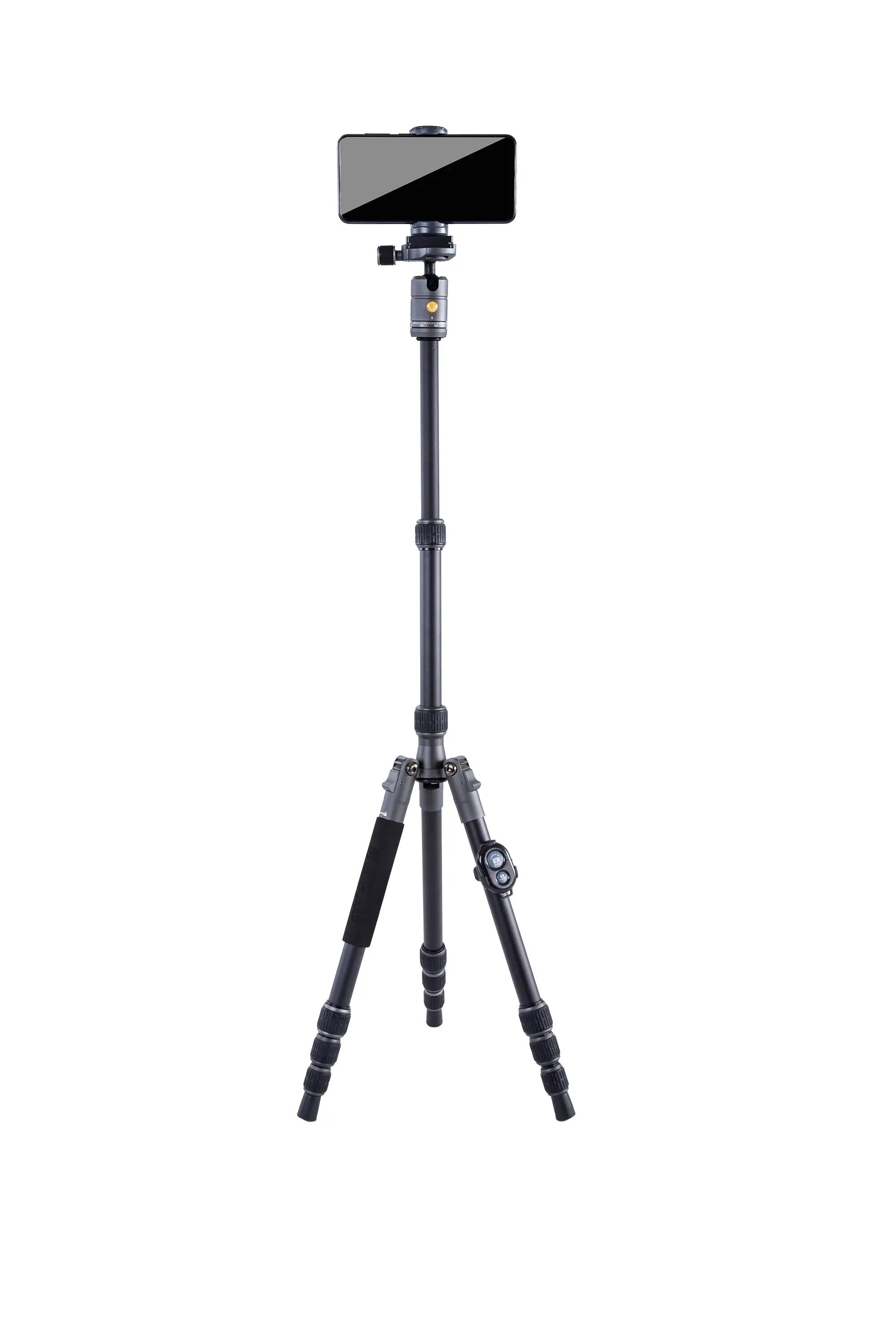Trípode viaje compacto aluminio rótula bola Vanguard Veo 3GO 204AB 4/6