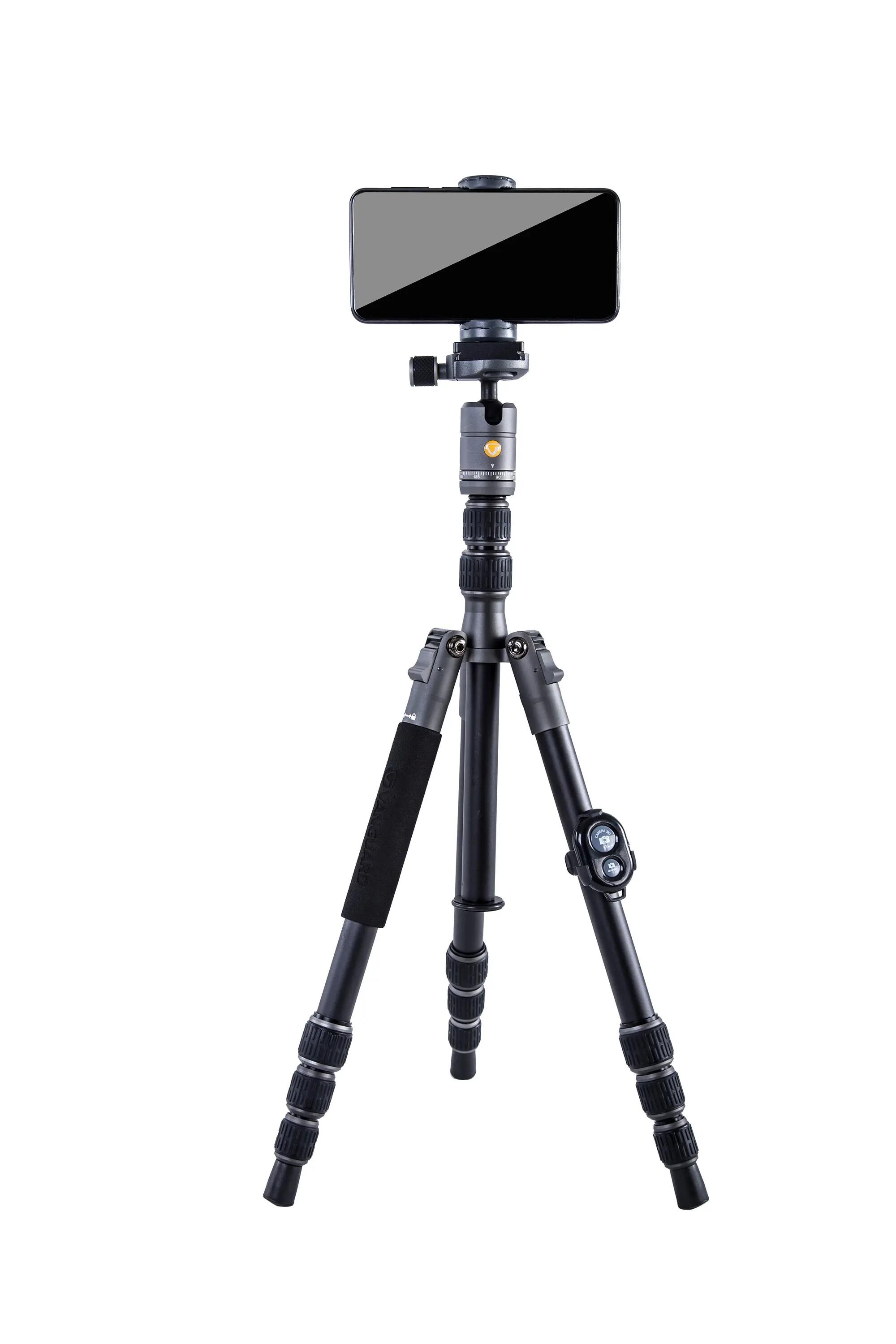 Trípode viaje compacto aluminio rótula bola Vanguard Veo 3GO 204AB 3/6