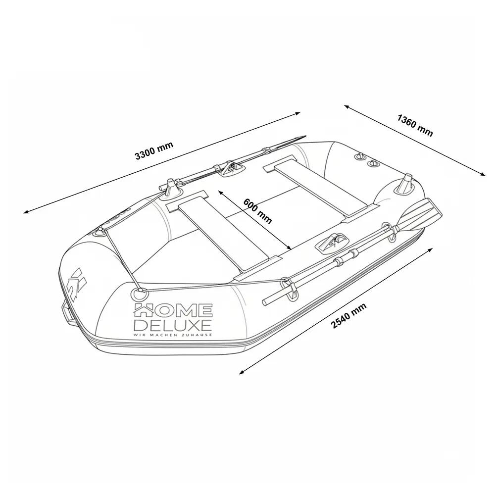 Bateau pneumatique à moteur PIKE L 11/11