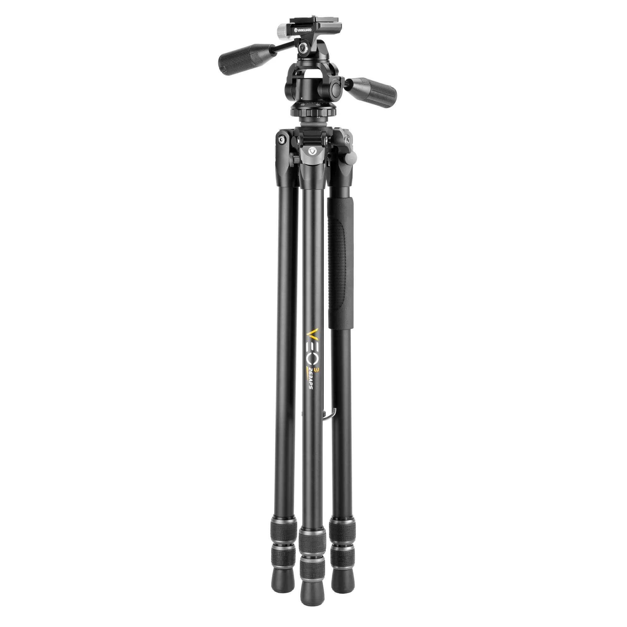 Treppiede in alluminio con testa a 3 vie Vanguard Veo 3 263APS 2/7
