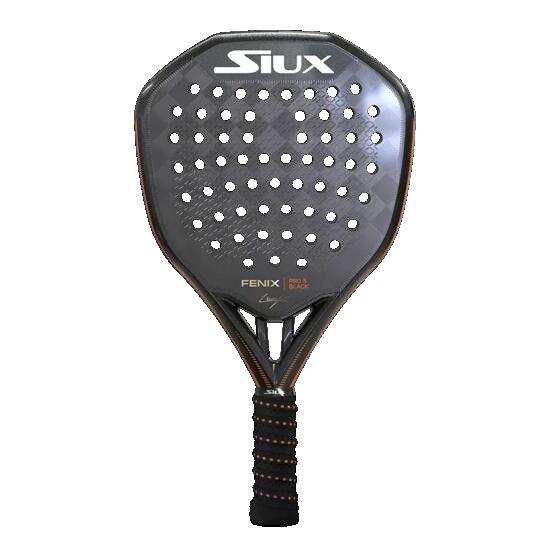 SIUX Fenix Pro 5 Black | Pala de pádel de carbono con máxima potencia, precisión