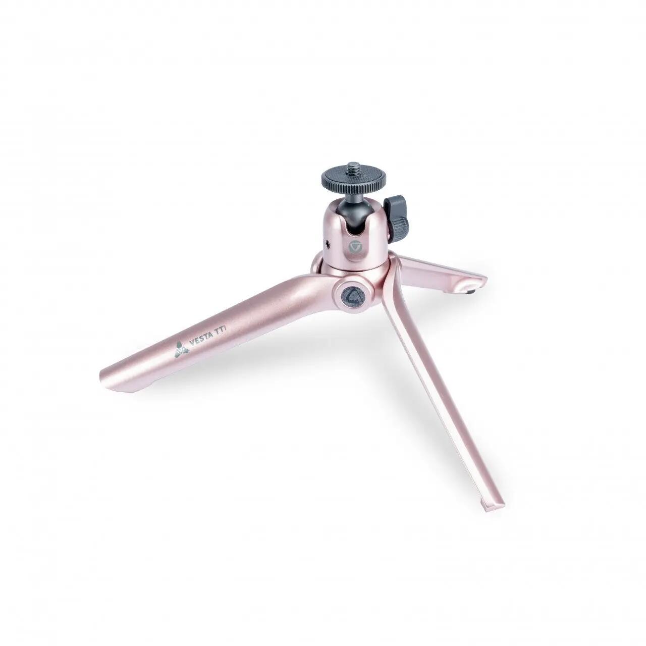 Mini-trípode cámara y móvil Vanguard Vesta TT1 ROSE 3/7