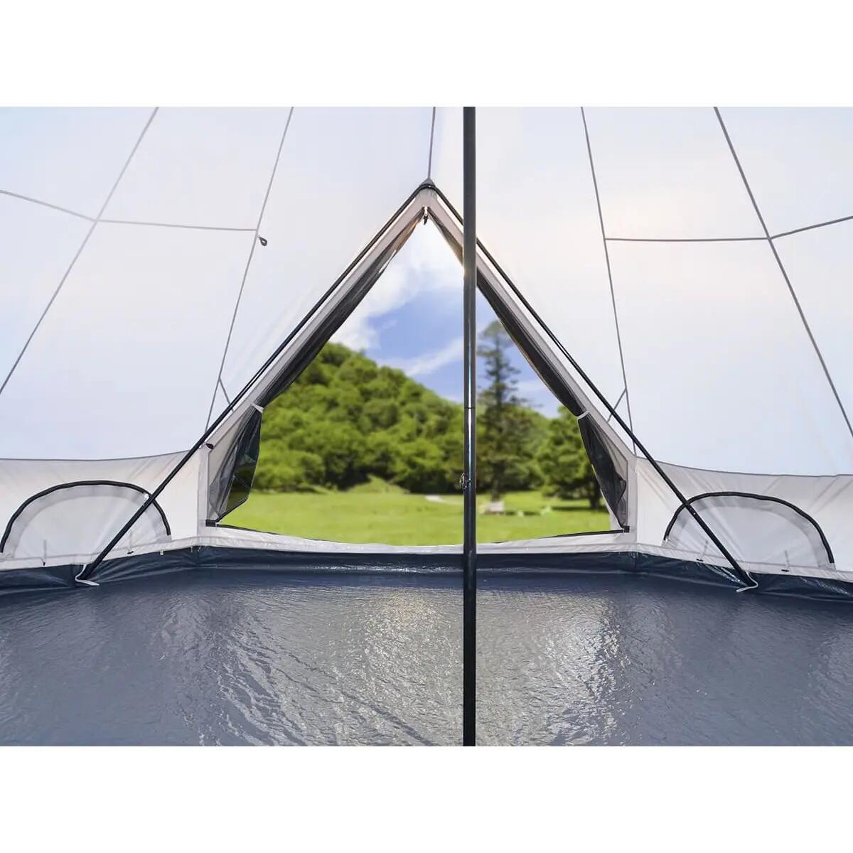 Kempingový stan Tipi Kuopio 500 Protect z recyklované oxfordské tkaniny 4/14