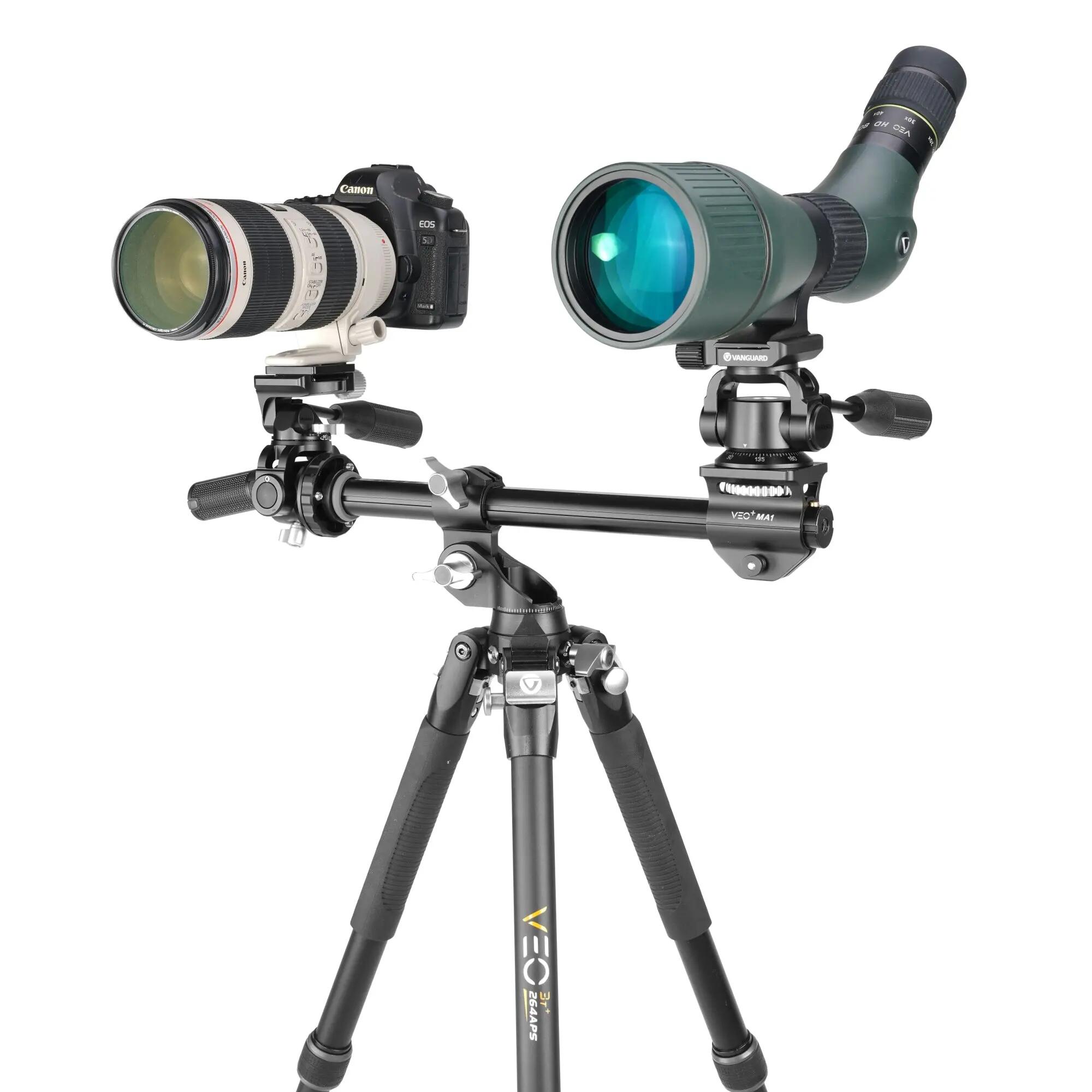 Treppiede in alluminio con testa a 3 vie Vanguard Veo 3T+ 264APS 5/7