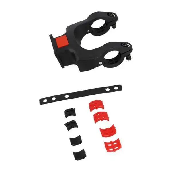 Cesta trasera de bicicleta con clips de plástico Optimiz 3/7