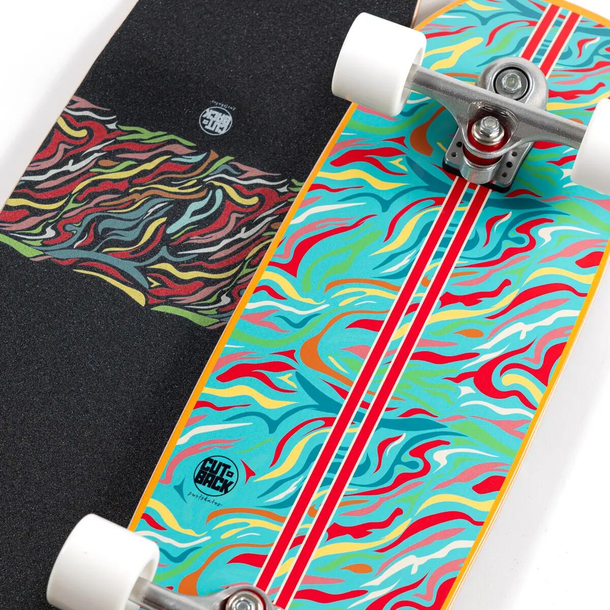 Deskorolka Surfskate Cutback Surfskates Camo 32” ST 3/5