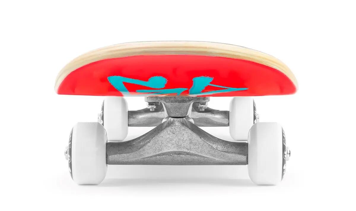 Enuff Skully 7.75 "x31,5" Skateboard Rot / Weiß 4/7