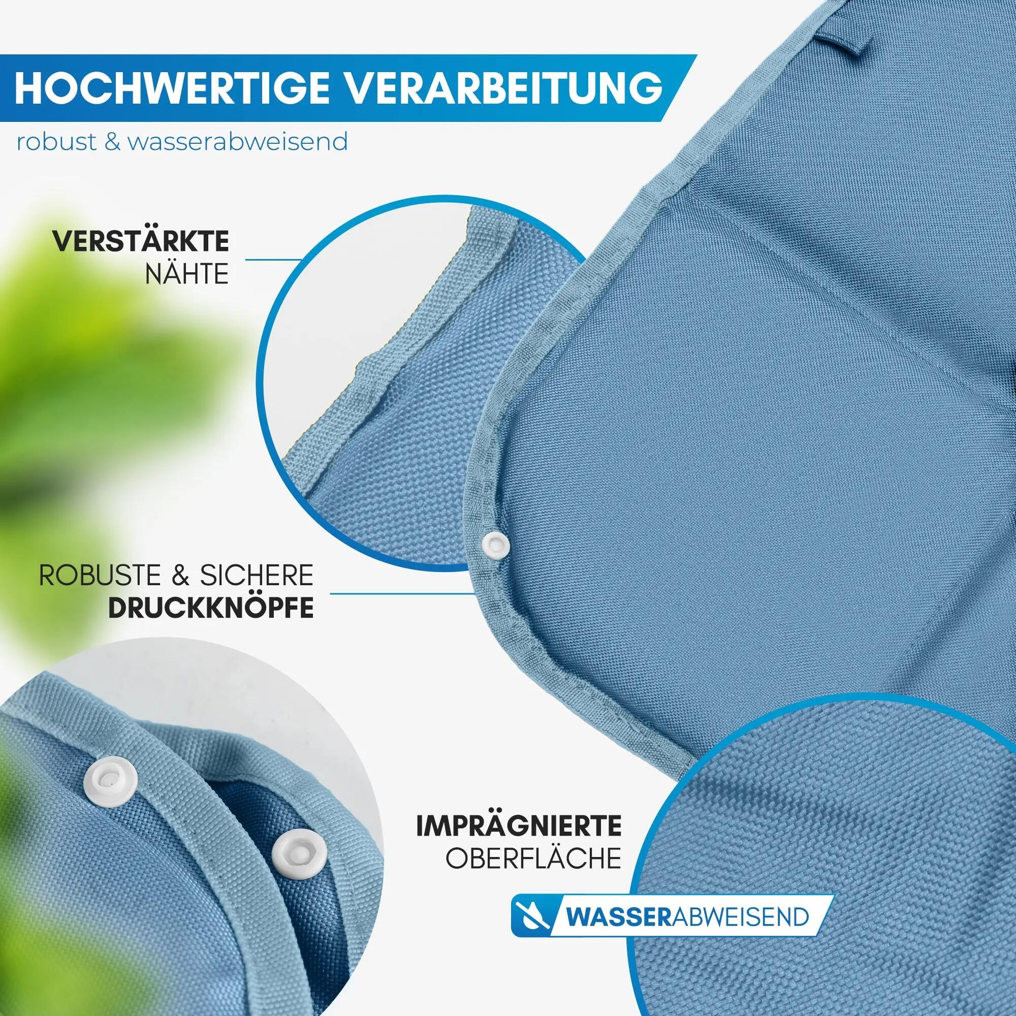 Kinder Sitzkissen faltbar wasserabweisend 35 x 35 cm mit Karabiner Ylläs 2/7