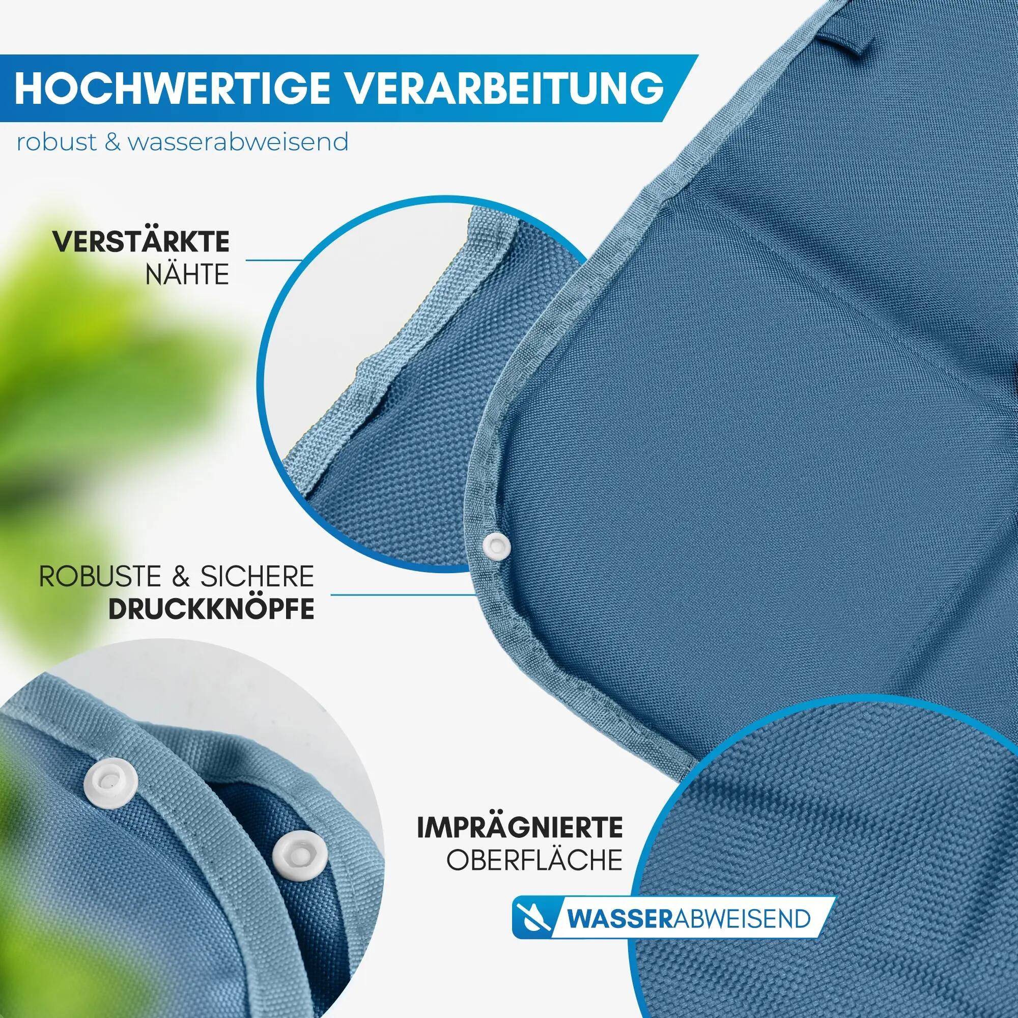 Kinder Sitzkissen faltbar wasserabweisend 35 x 35 cm mit Karabiner Ylläs 2/7