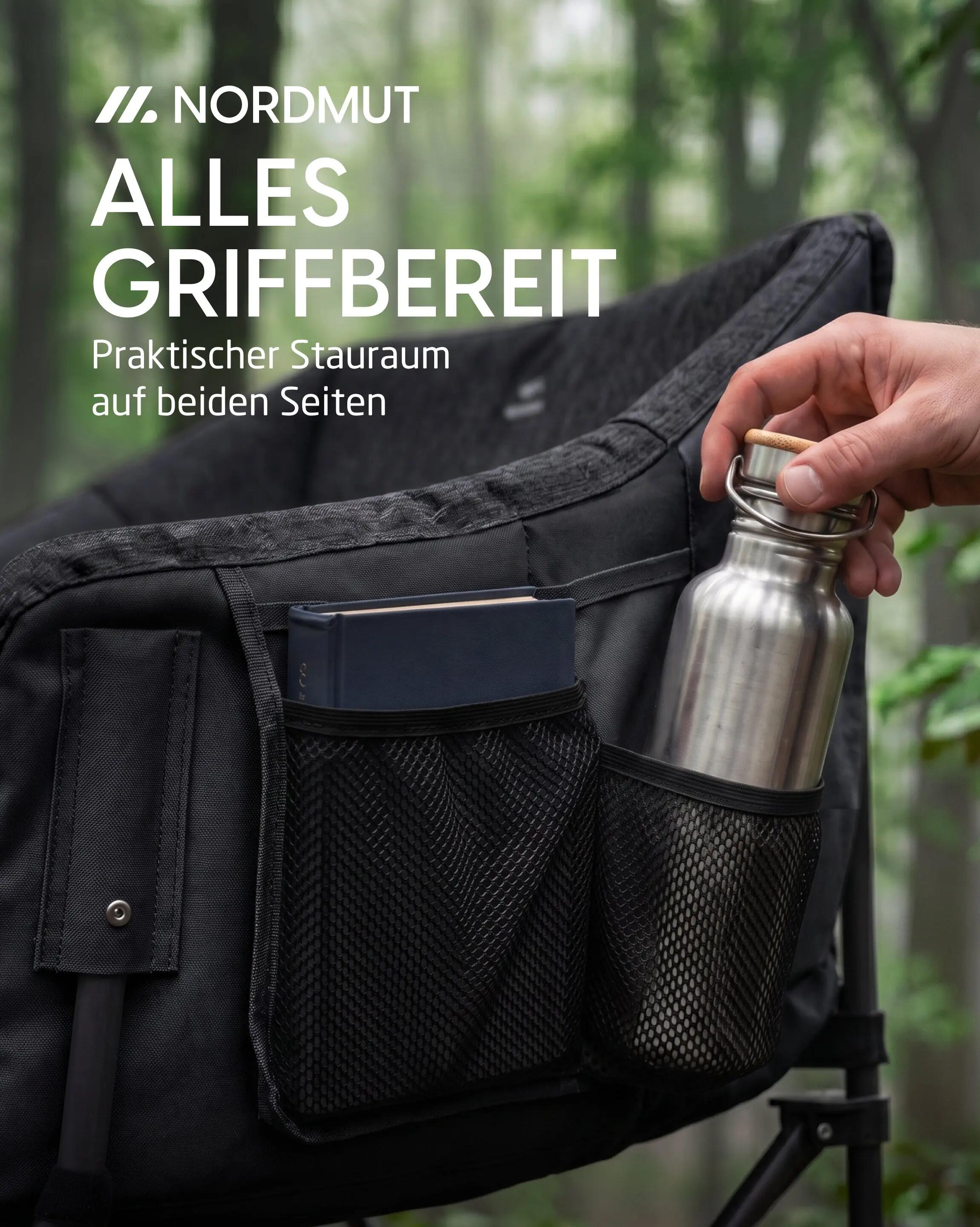 Campingsofa für 2 personen - klappbar, gepolstert, Ejnar 5/7