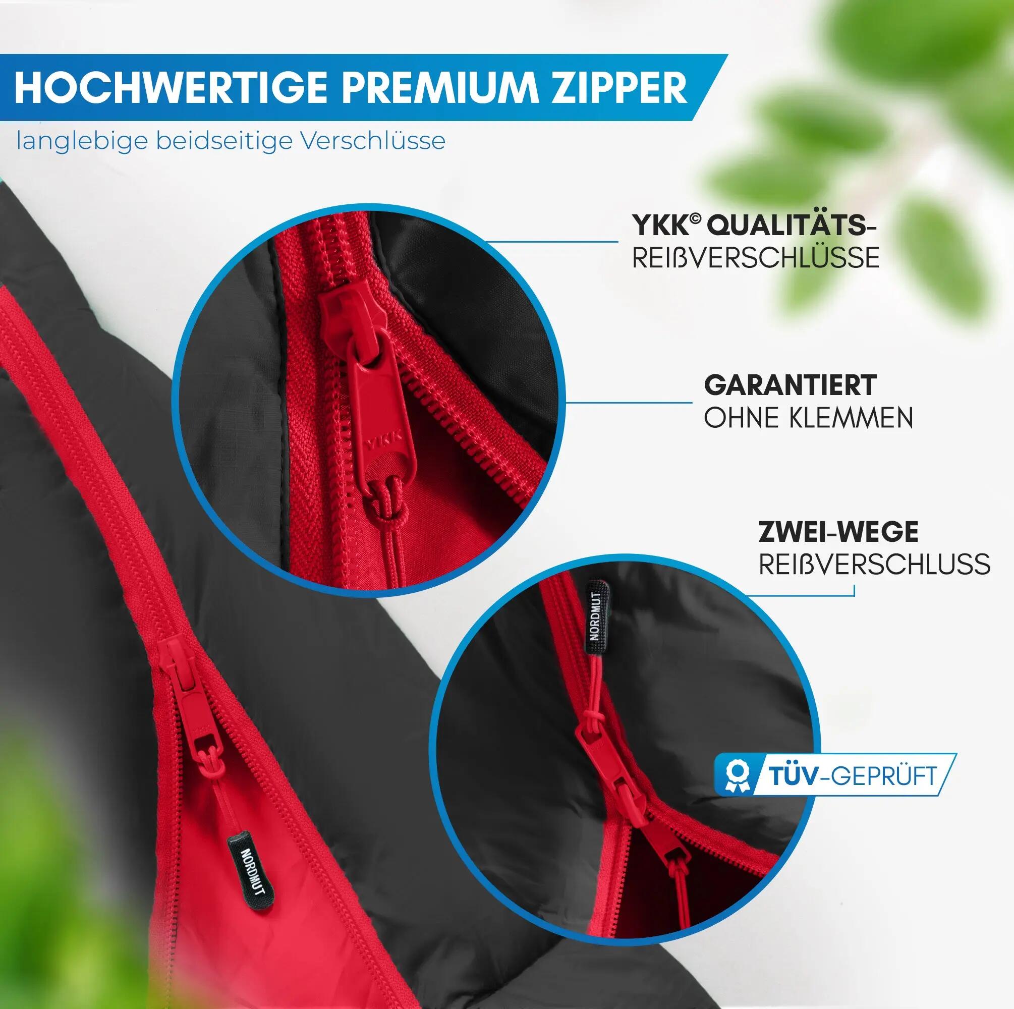Camping - sommerschlafsack - ultraleicht, kompakt - Askja 4/6