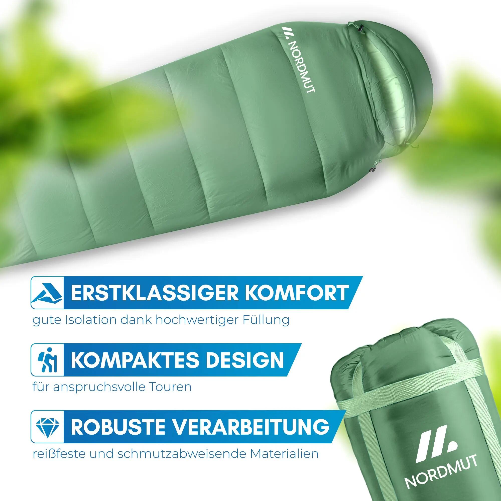 3-Jahreszeiten-Mumienschlafsack 6 °C Abisko 7/7