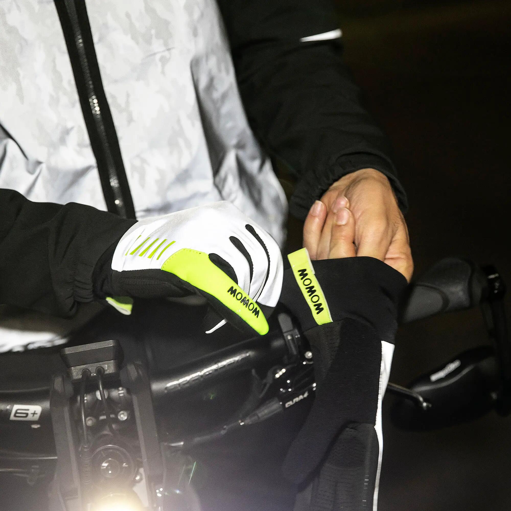 WOWOW - Guantes invierno hombre mujer cortavientos reflectantes táctiles 3/6