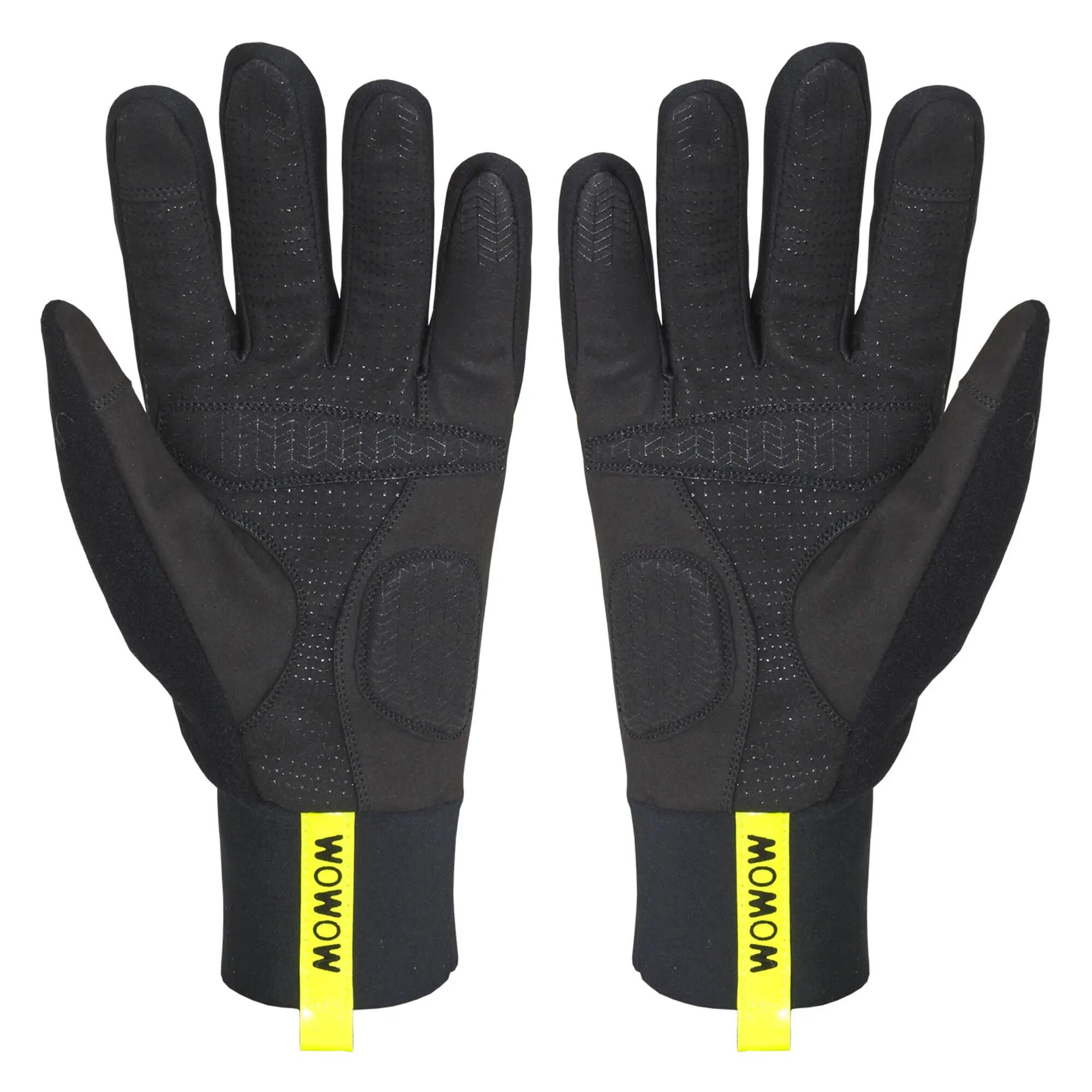 WOWOW - Guantes invierno hombre mujer cortavientos reflectantes táctiles 2/6