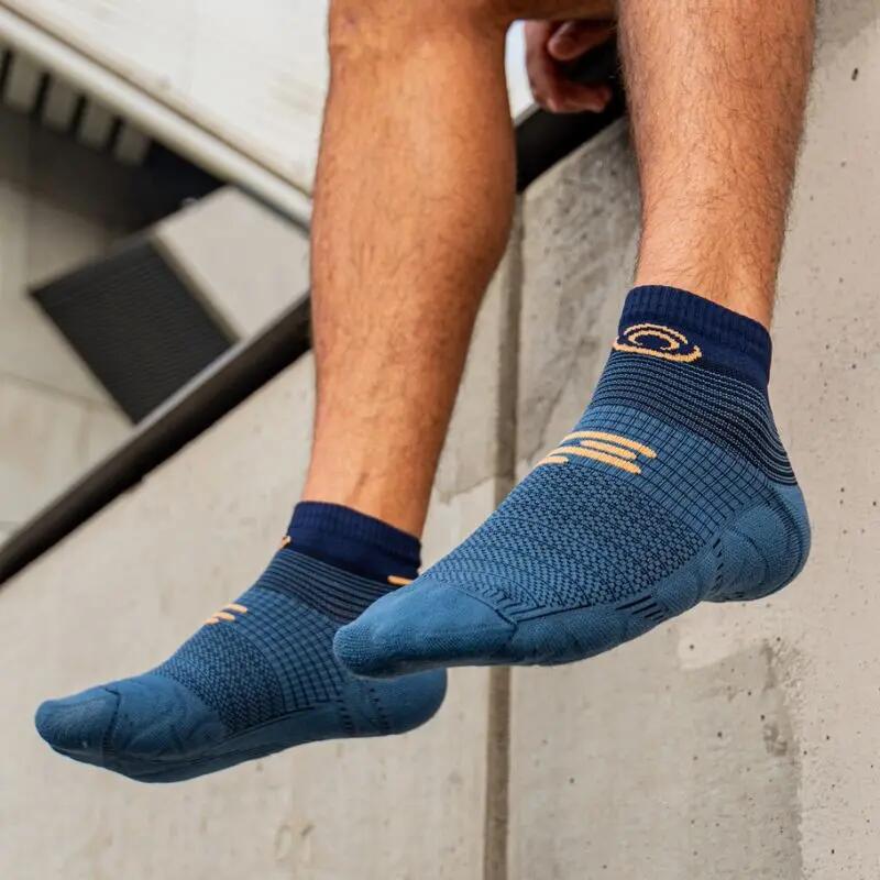 Chaussettes RUN MARATHON Low Bleu marine 3/3