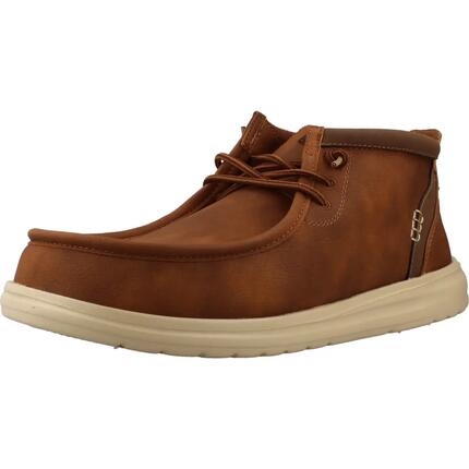 Bottes Hey Dude Modèle Hd42051 Wally Mid Gripr Classic Couleur Brun Clair