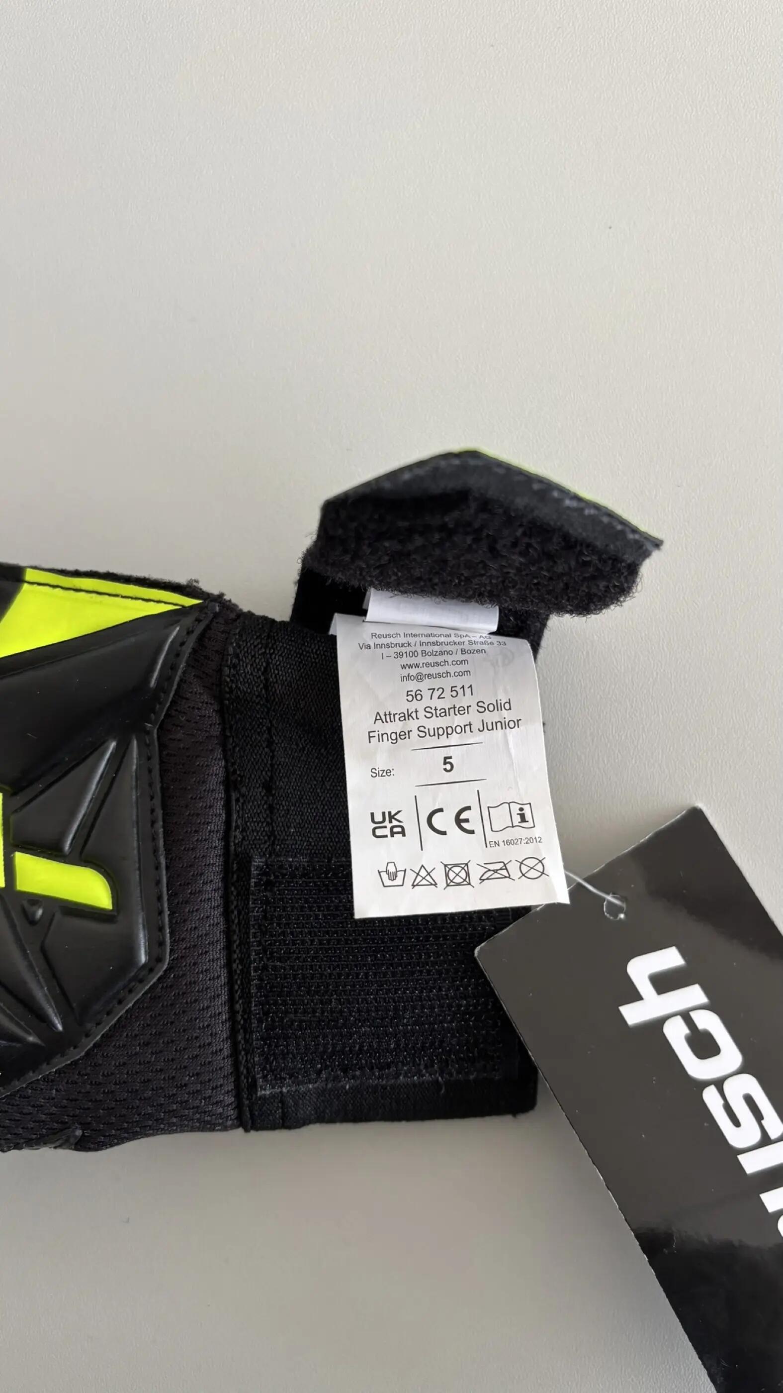 Guanti portiere per bambini Reusch Attrakt Starter Solid Finger Support 9/9