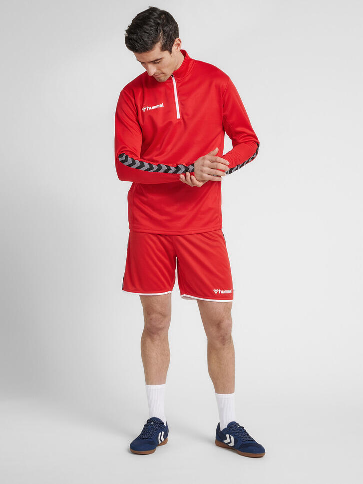 Hummel bluza sportowa na trening hml Authentic Half Zip Sweatshirt