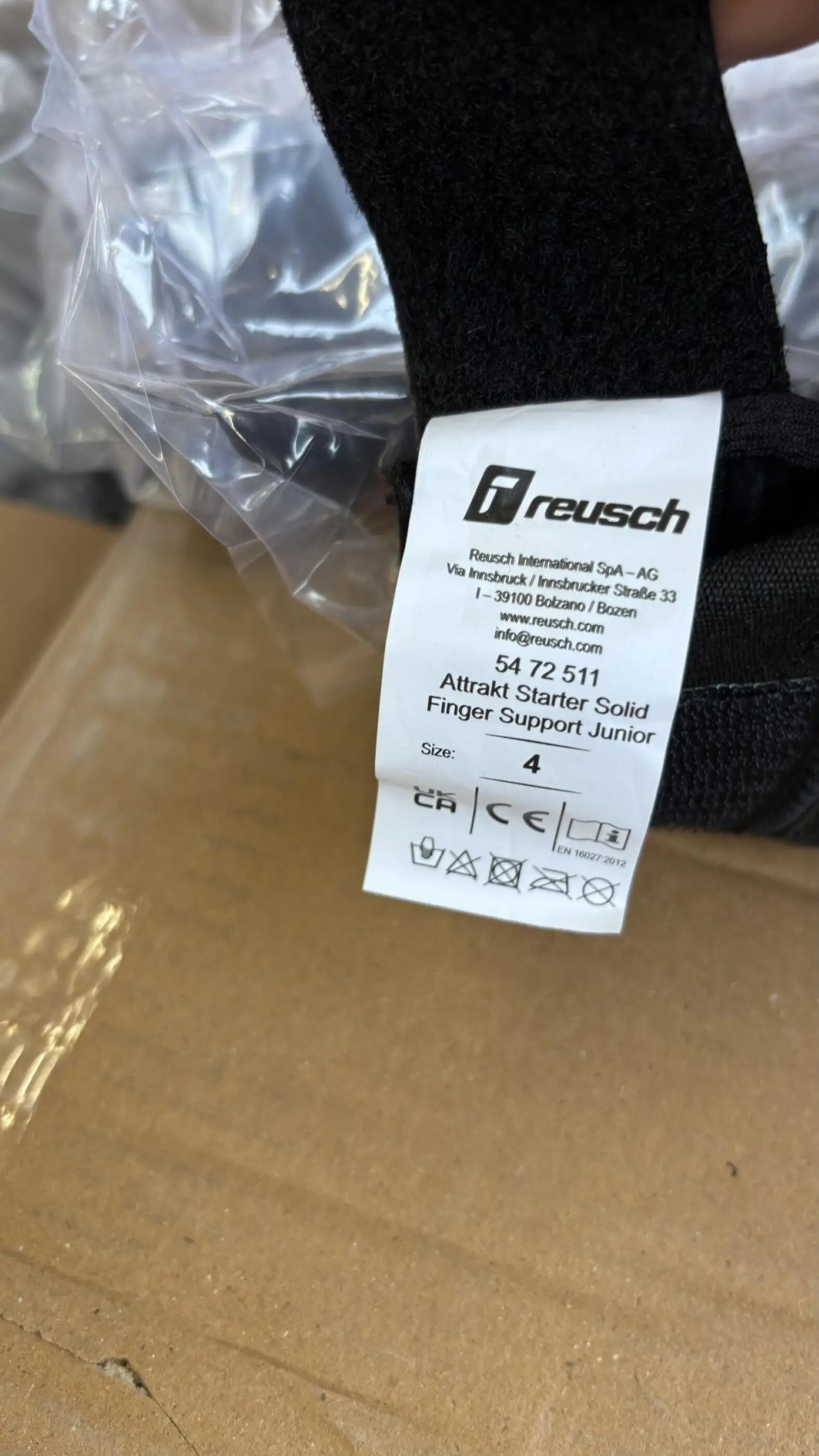 Rękawice Reusch Attrakt Starter Solid Finger Support Junior 7/7