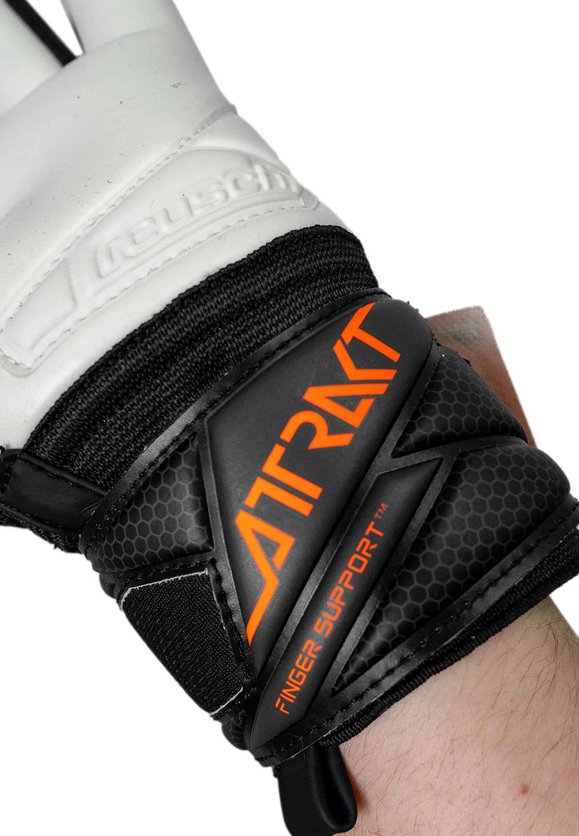 Rękawice bramkarskie Reusch Attrakt Advance Finger Support 8/9
