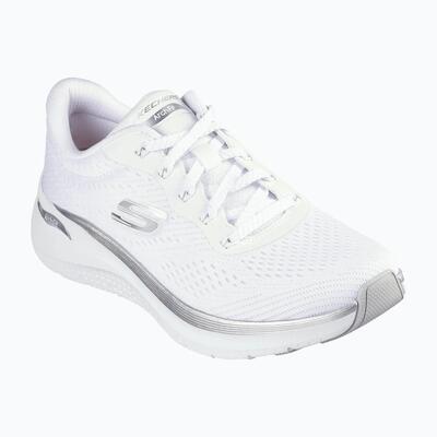 Dames arch fit 2.0 glow the distance slip-on wit / silber