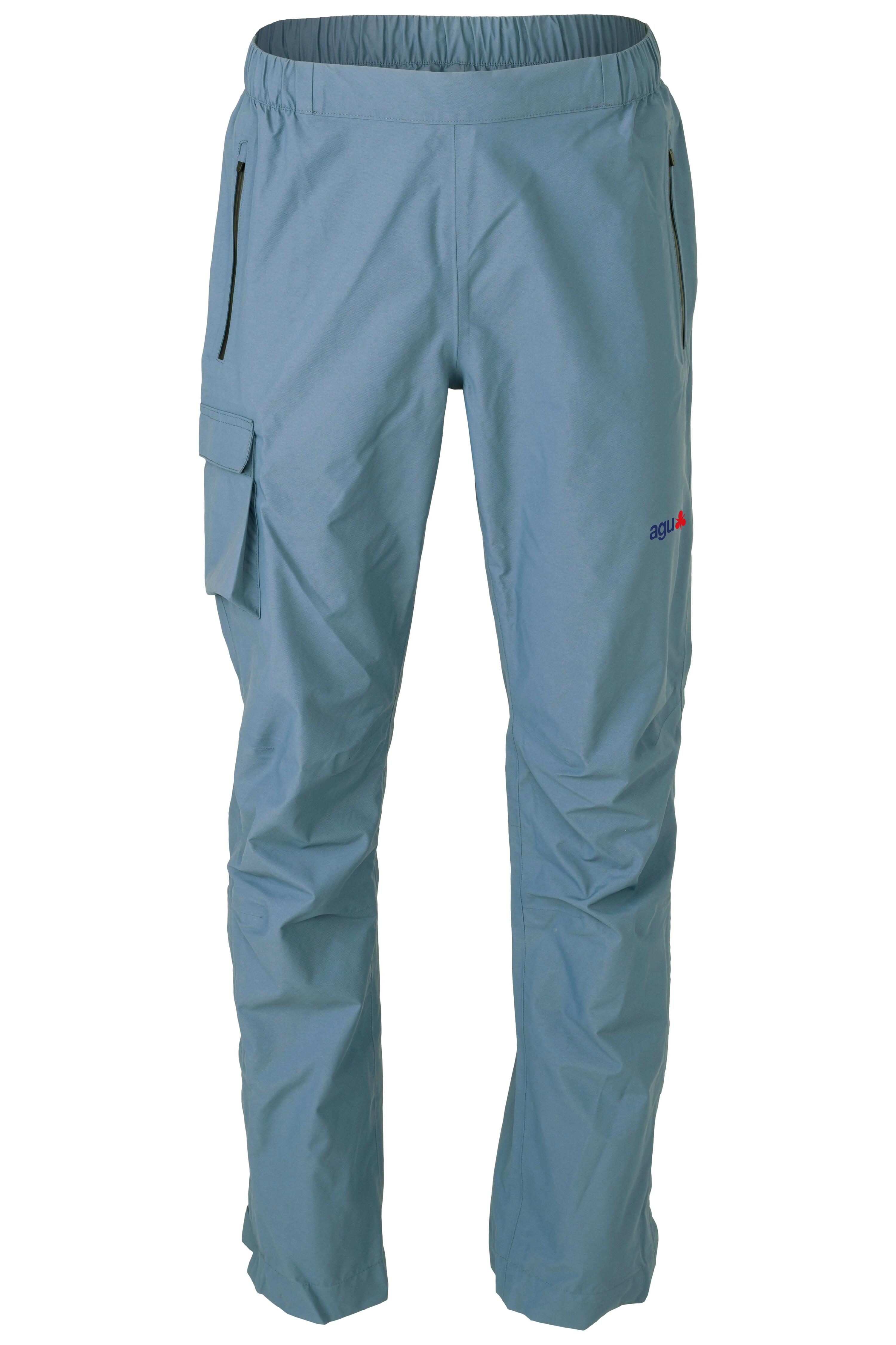 Pantaloni antipioggia ciclismo impermeabili City Cruiser blu 1/7