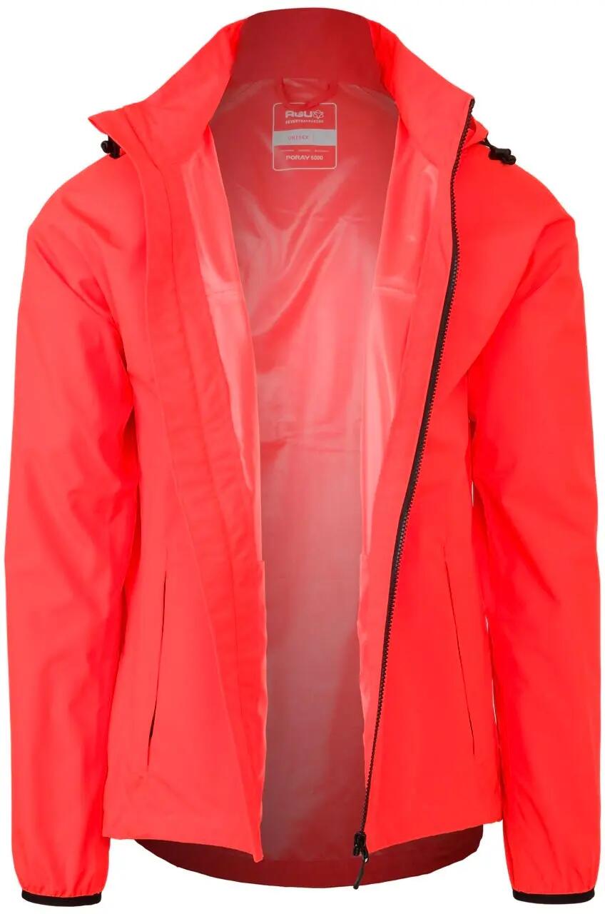 Chaqueta impermeable ciclismo urbana transpirable alta visibilidad Essential Go 7/7