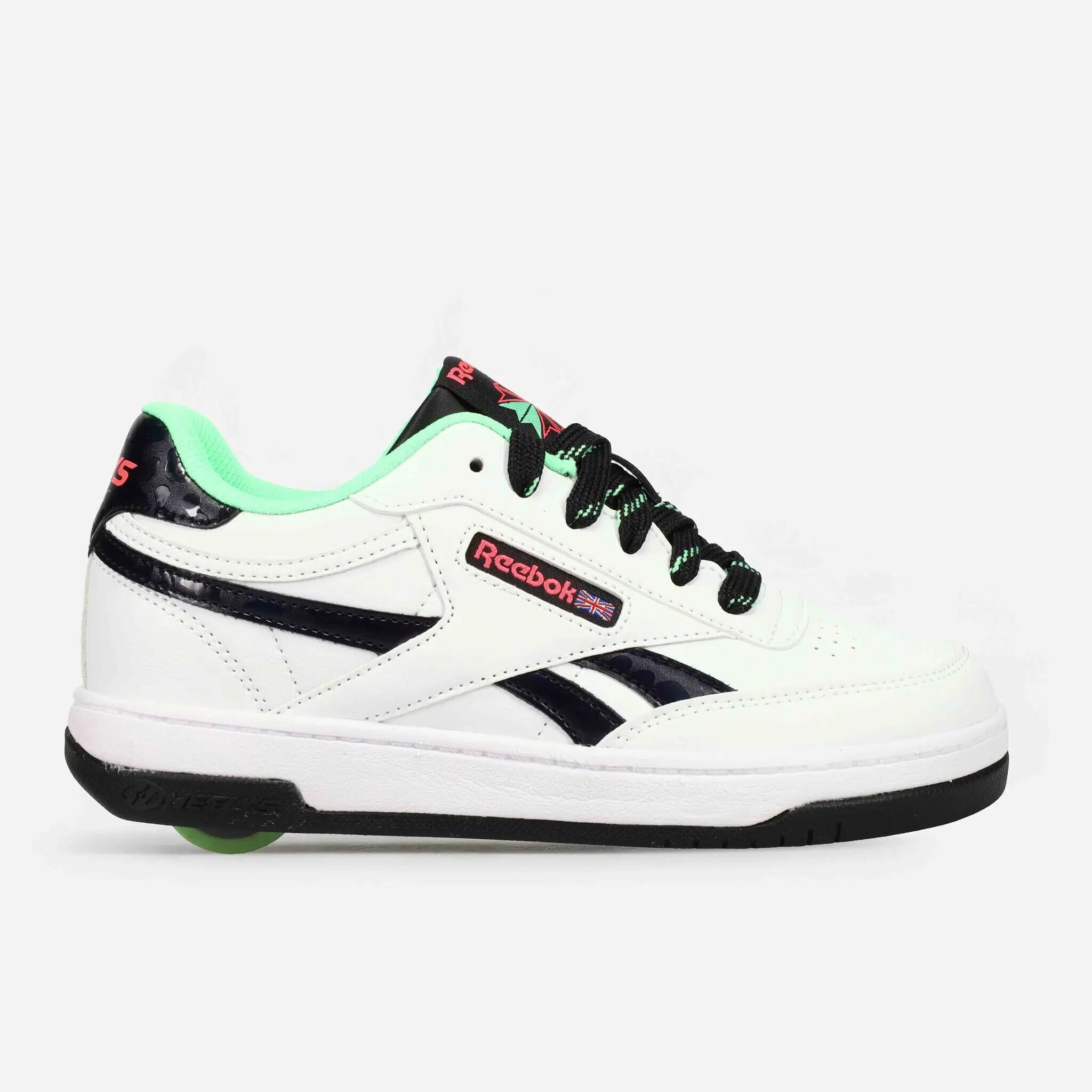 Heelys x Reebok Club C Wit/Roze - rolschoenen met klassieke sneakerstijl 6/6