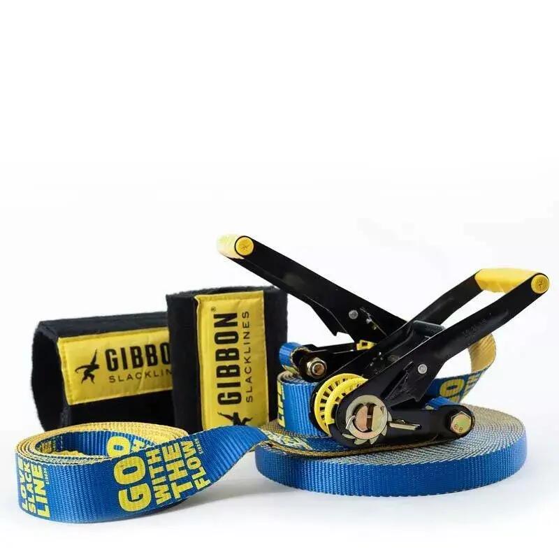 Set de slackline Gibbon Flowline Treewear 8/9