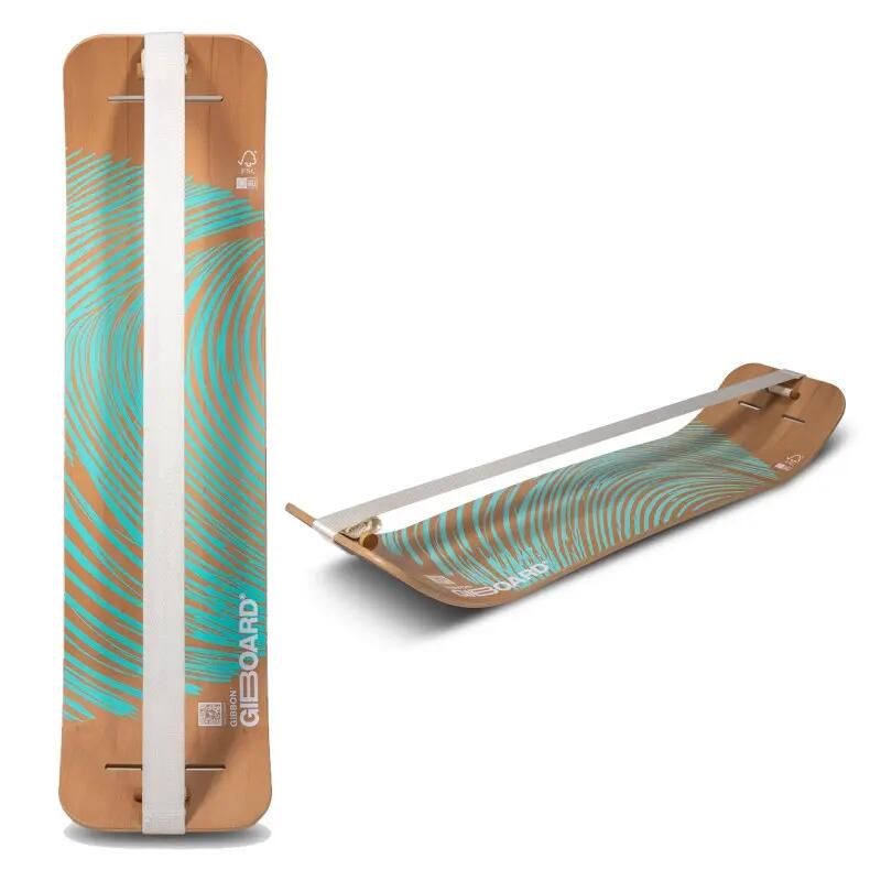 GIBOARD Gibbon Giboard Set Zen Blue Tavola di equilibrio in legno 106 cm 7/7