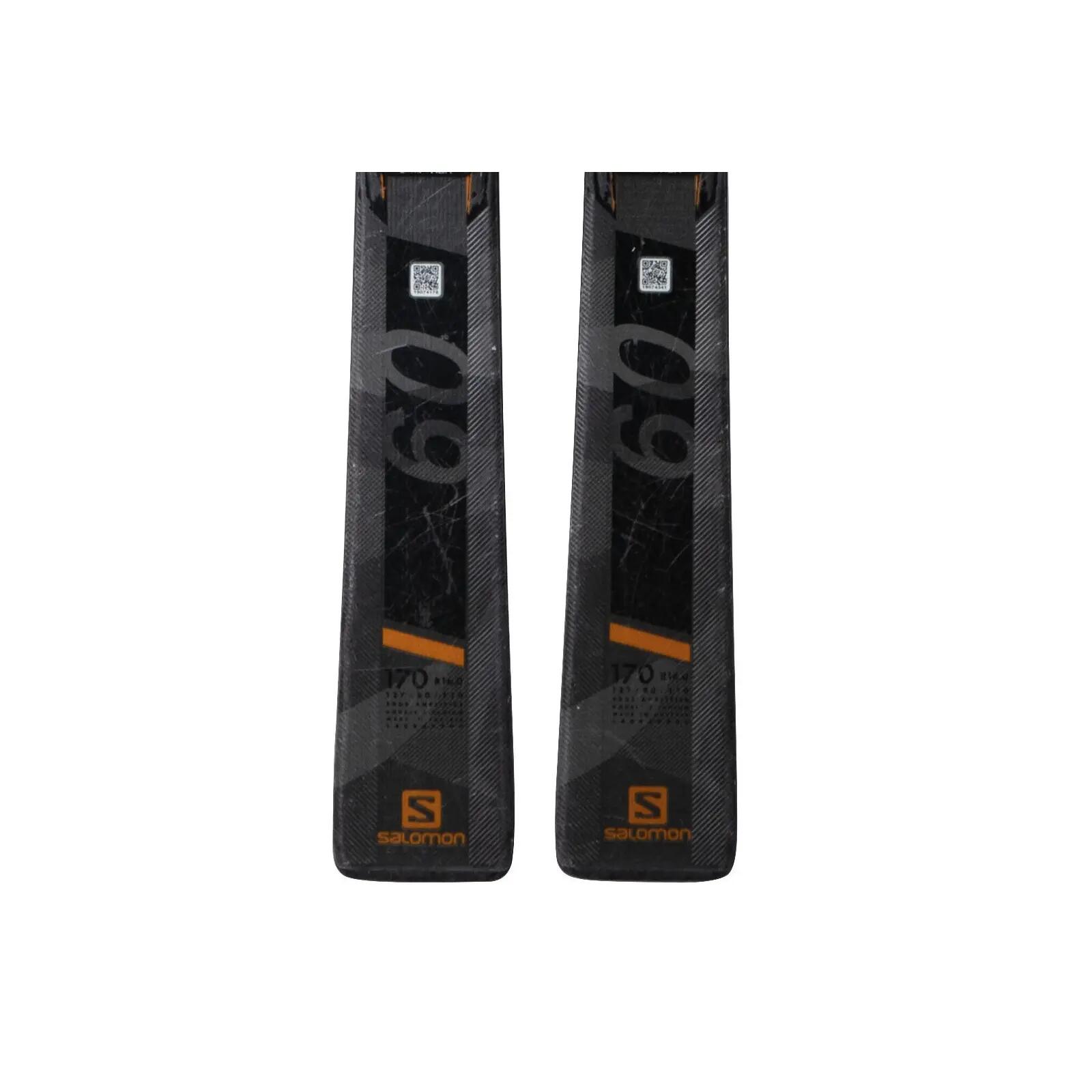 RECONDITIONNE - Ski Salomon S Force 09 + Fixations 4/4