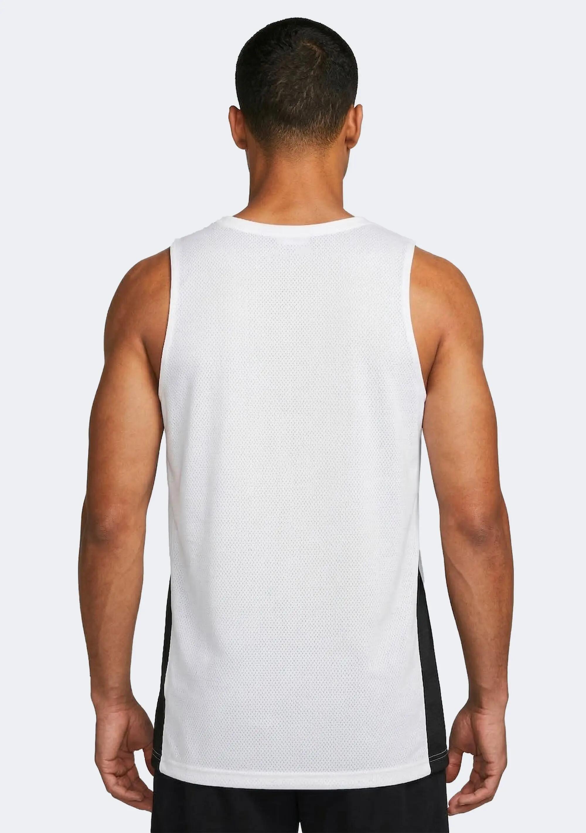 Cannotte da basket da uomo nike bianco 4/4